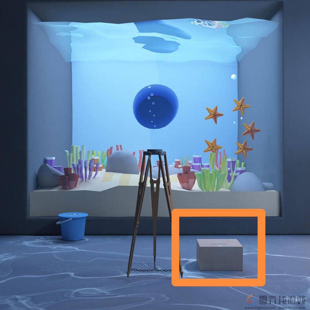Escape Room圣诞节水族馆通关攻略图文详情(图11)