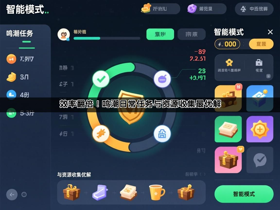效率翻倍！鸣潮日常任务与资源收集最优解