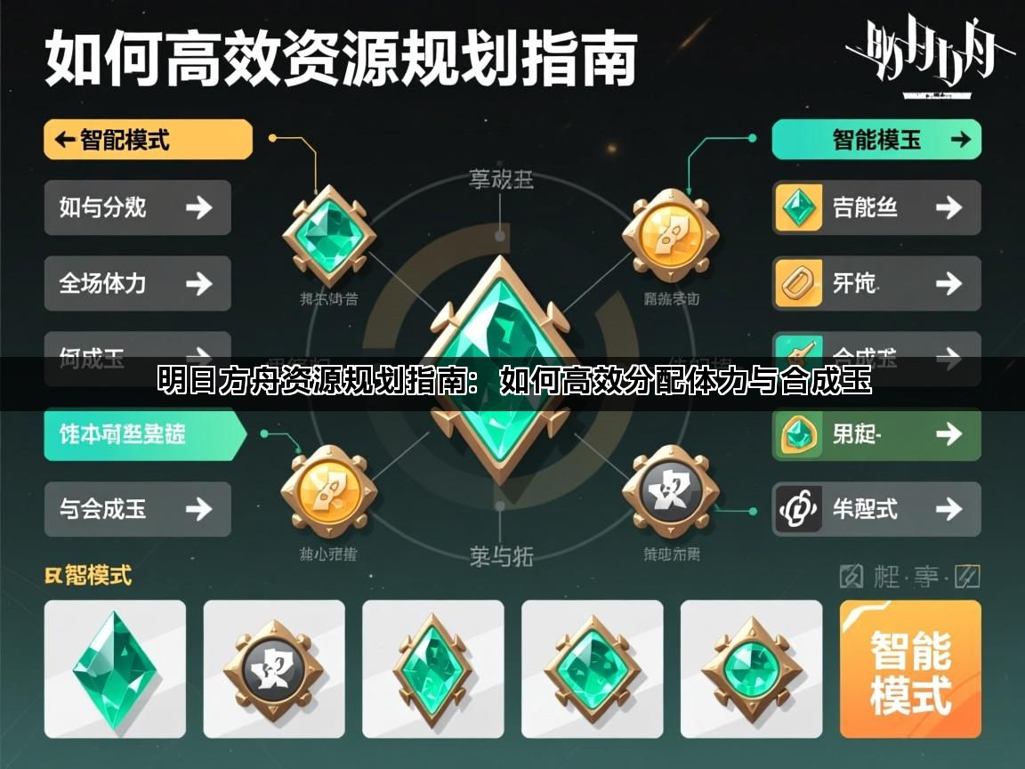 明日方舟资源规划指南：如何高效分配体力与合成玉