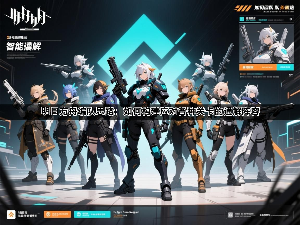 明日方舟编队思路：如何构建应对各种关卡的通解阵容