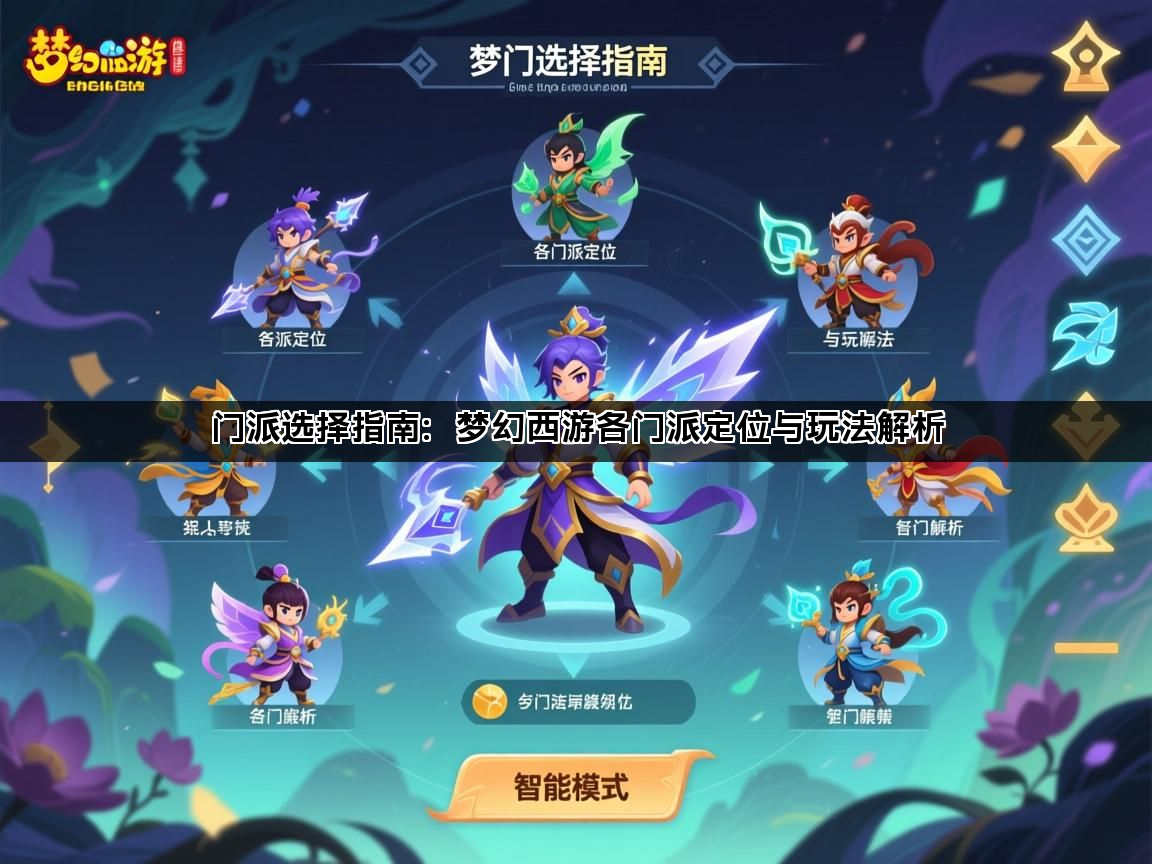 门派选择指南：梦幻西游各门派定位与玩法解析