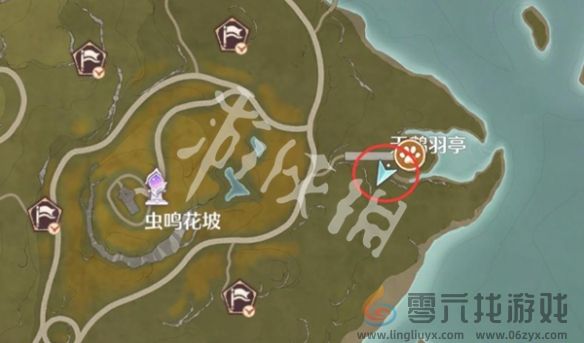 无限暖暖敲下纪念之章天鹅羽亭盖章点位(图3)