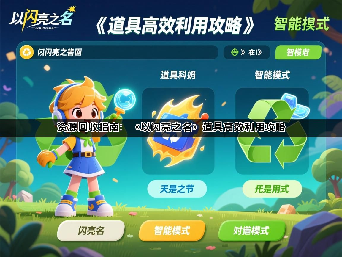 资源回收指南：《以闪亮之名》道具高效利用攻略(图1)
