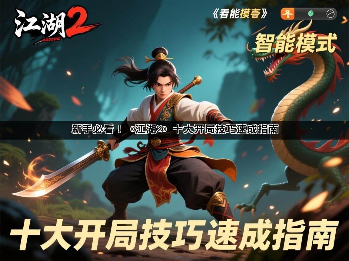 新手必看！《江湖2》十大开局技巧速成指南