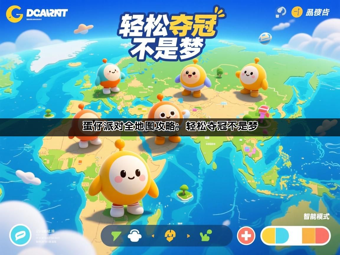 蛋仔派对全地图攻略：轻松夺冠不是梦(图1)