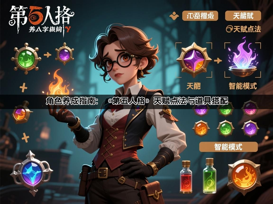 角色养成指南：《第五人格》天赋点法与道具搭配