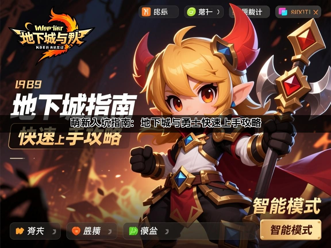 萌新入坑指南：地下城与勇士快速上手攻略