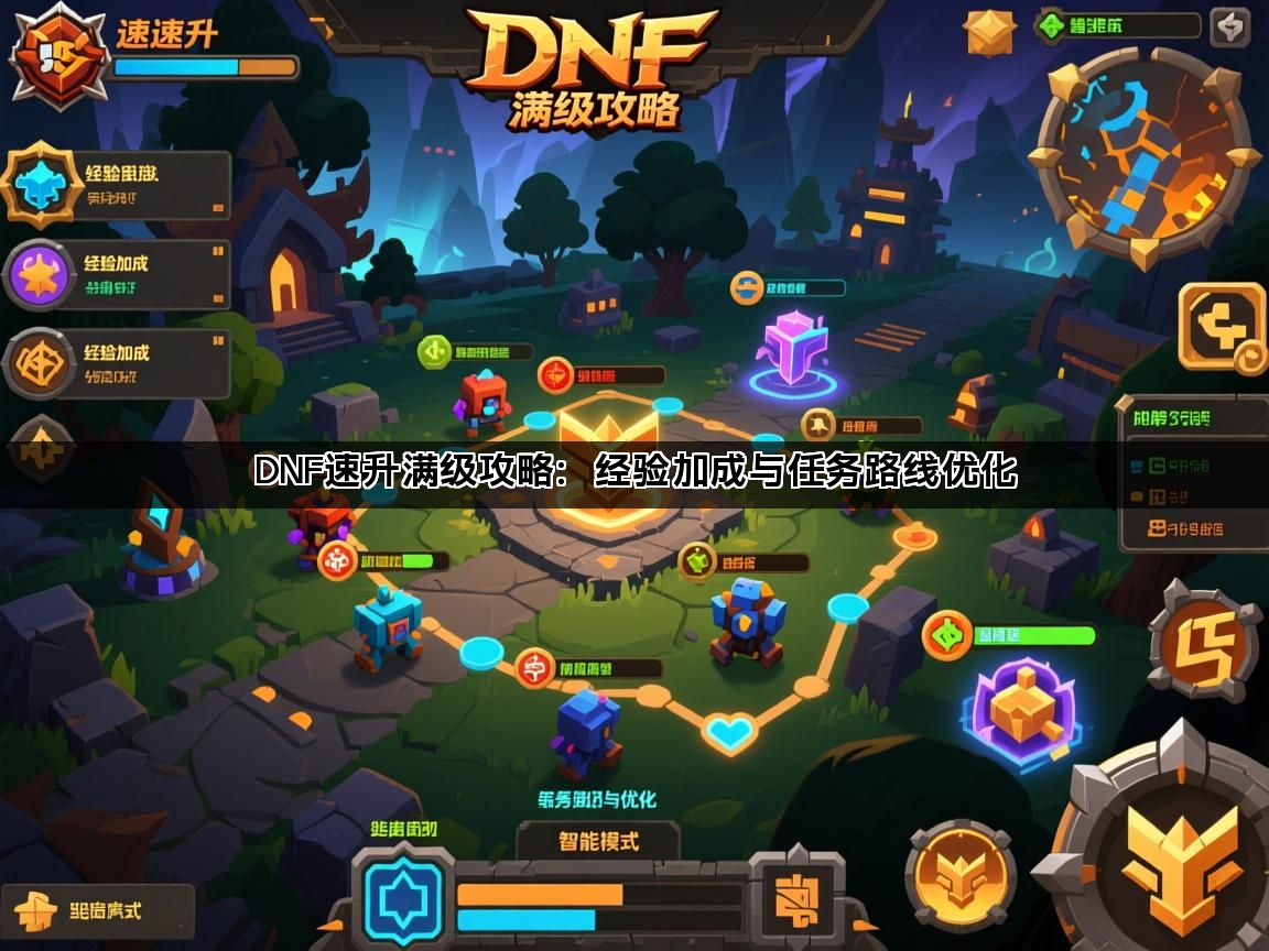 DNF速升满级攻略：经验加成与任务路线优化