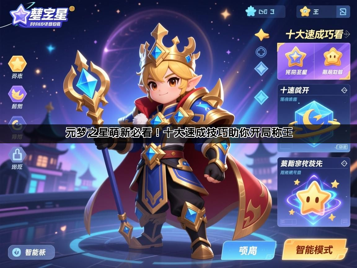 元梦之星萌新必看！十大速成技巧助你开局称王