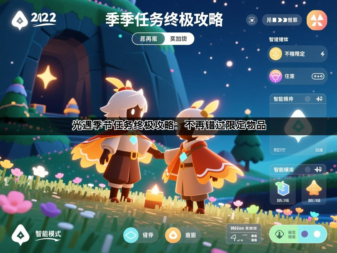 光遇季节任务终极攻略：不再错过限定物品