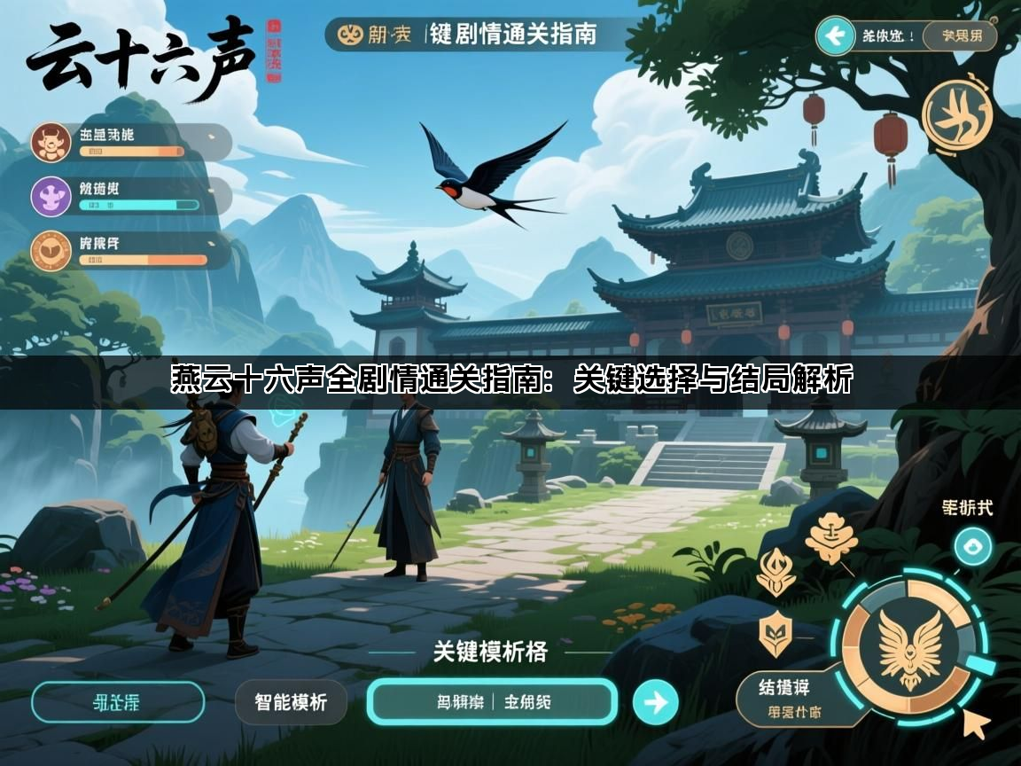 燕云十六声全剧情通关指南：关键选择与结局解析