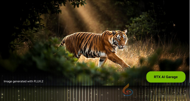 FLUX.2 图像生成模型发布，针对 NVIDIA RTX GPU 优化(图1)