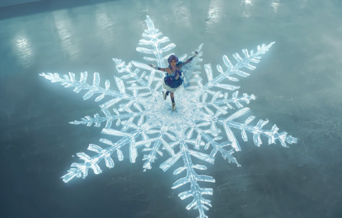 PUBG MOBILE携手冬奥花滑冠军安娜发布纪录片 冰雪千金冬季庆典正如火如荼(图2)